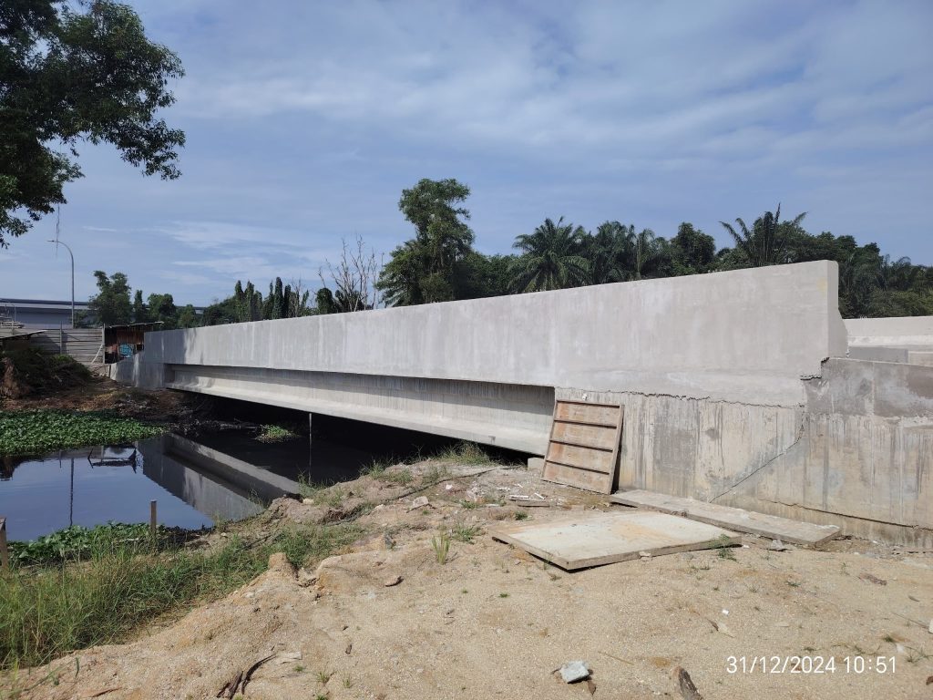 Bridge Works at Bkt Minyak